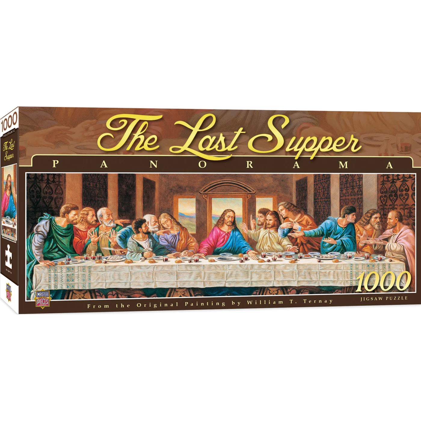 The Last Supper - 1000 Piece Panoramic Jigsaw Puzzle by Masterpieces