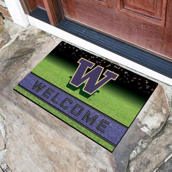 Washington Huskies Crumb Rubber Door Mat by Fanmats