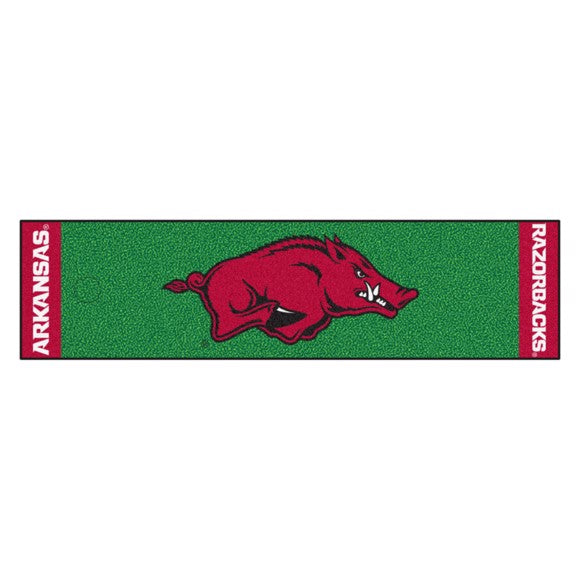 Arkansas Razorbacks Green Putting Mat by Fanmats