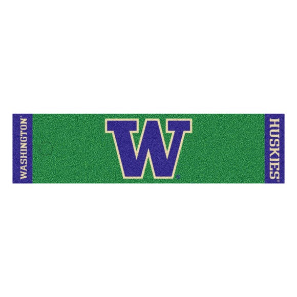 Washington Huskies Green Putting Mat by Fanmats