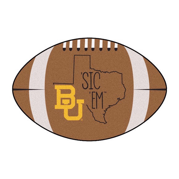 Baylor Bears Southern Style Football Rug / Mat by Fanmats