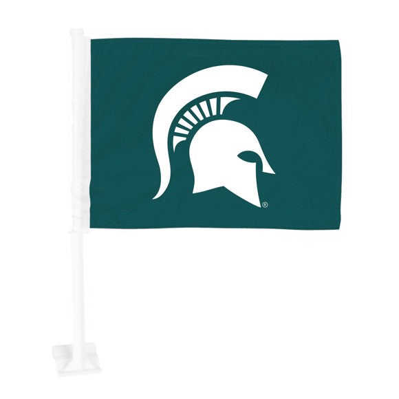 Michigan State Spartans Logo Car Flag by Fanmats