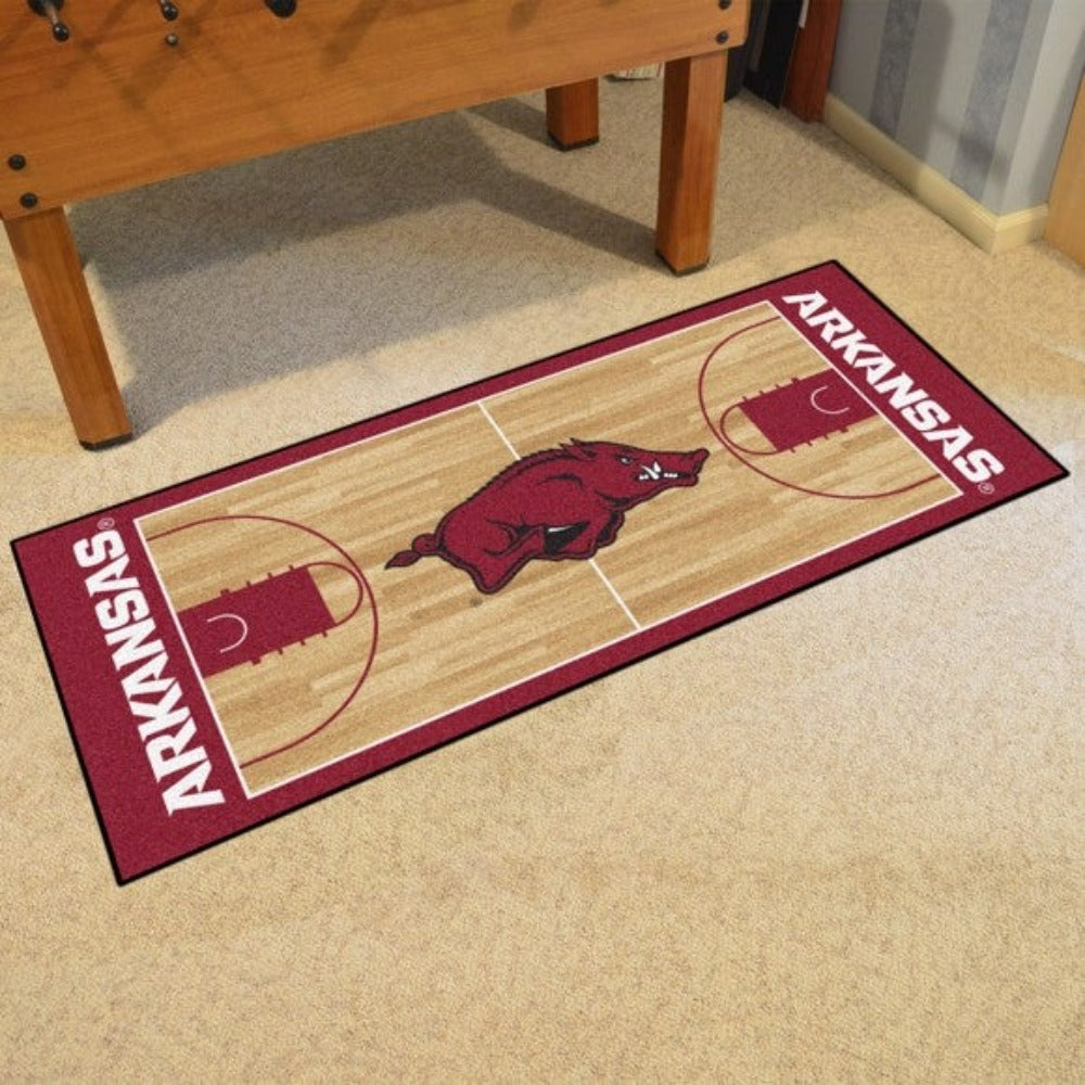 Arkansas Razorbacks Basketball Runner Mat / Rug by Fanmats