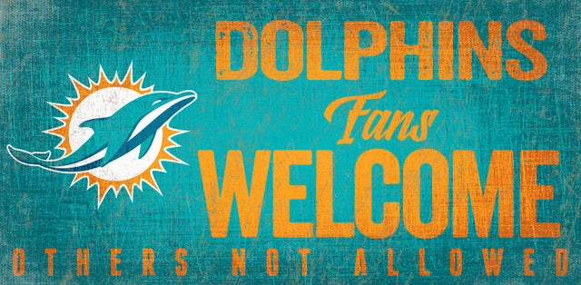 Miami Dolphins Fans Welcome 6