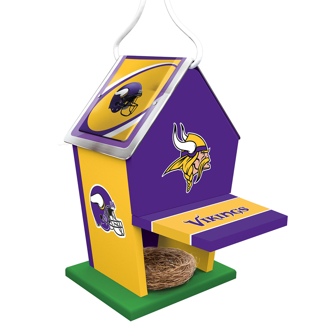 Minnesota Vikings Wooden Birdhouse by MasterPieces