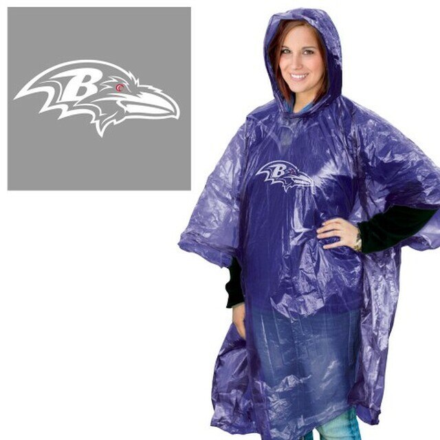 Baltimore Ravens NFL Rain Poncho by Wincraft