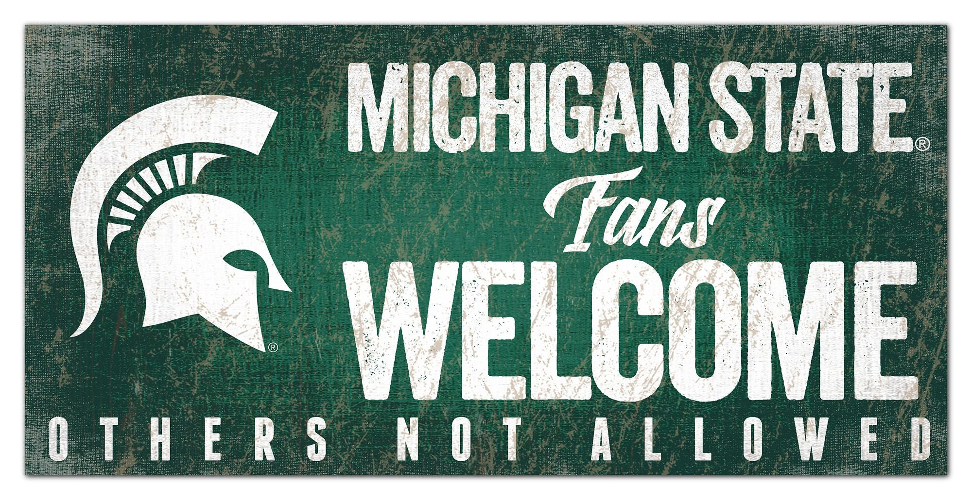 Michigan State Spartans Fans Welcome 6