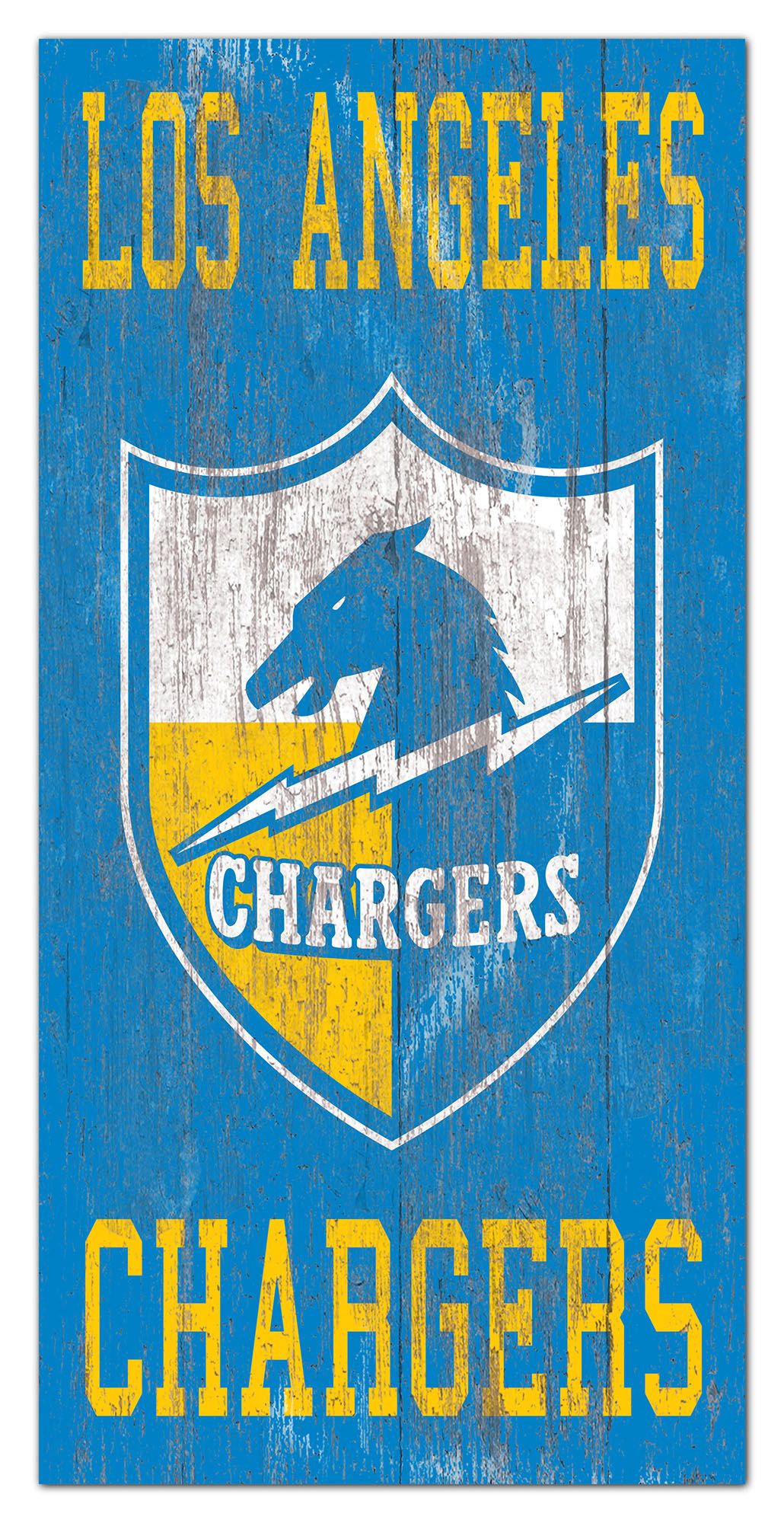 Los Angeles Chargers Heritage Logo w/ Team Name 6