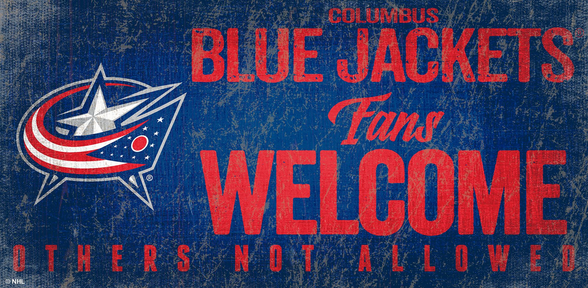 Columbus Blue Jackets Fans Welcome 6