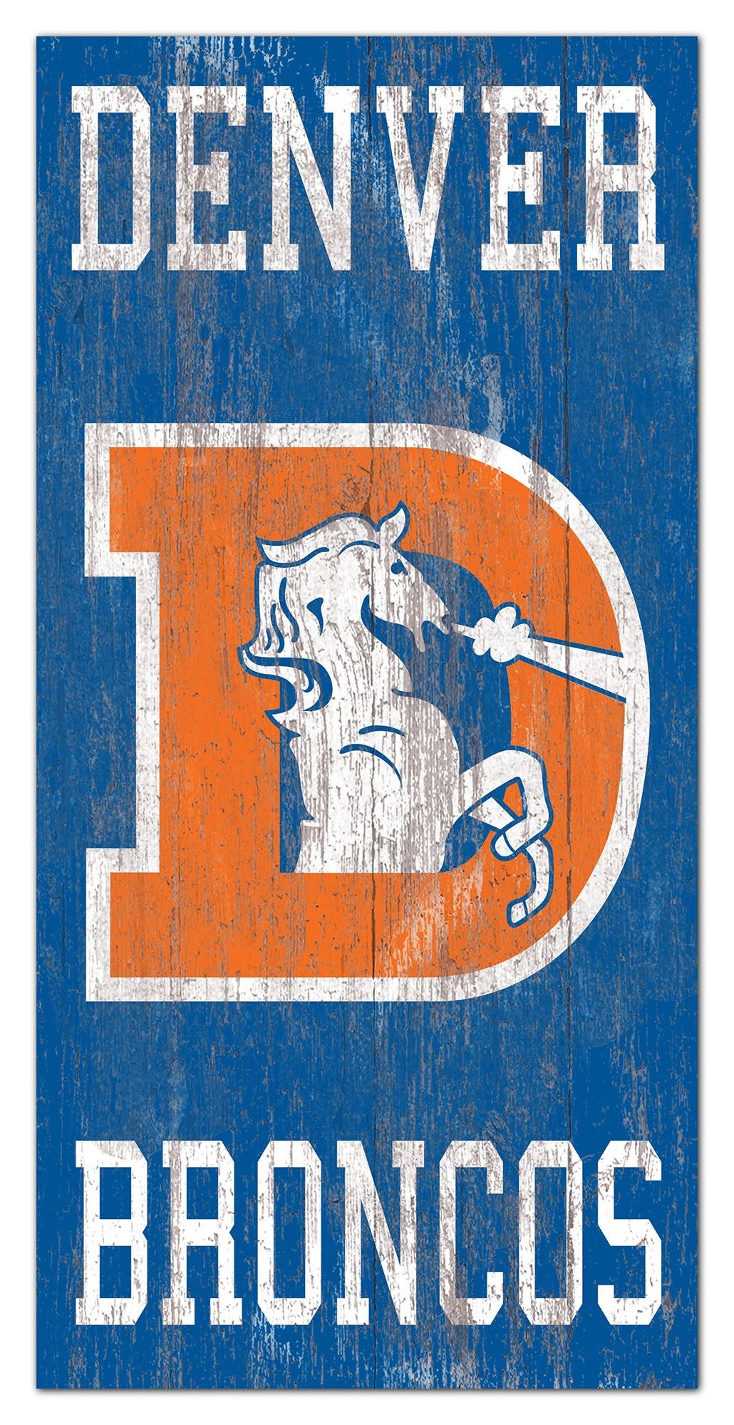 Denver Broncos Heritage Logo w/ Team Name 6