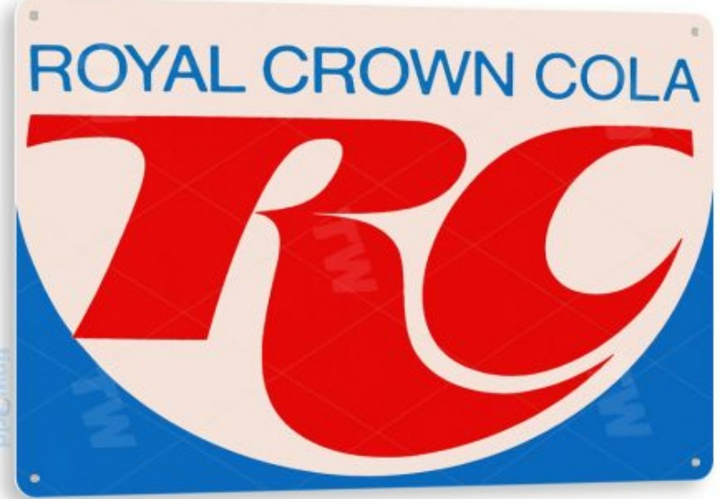 RC Cola Metal Tin Sign A154