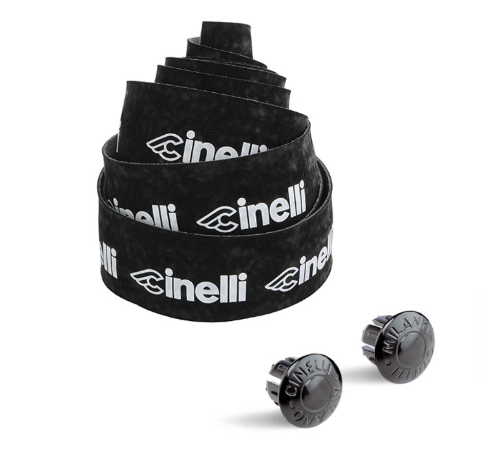  Cinelli Velvet Logo Black Handlebar Tape 