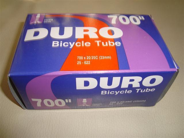  Duro 700 X 20 / 25C tube with 33mm stem. Presta valve 