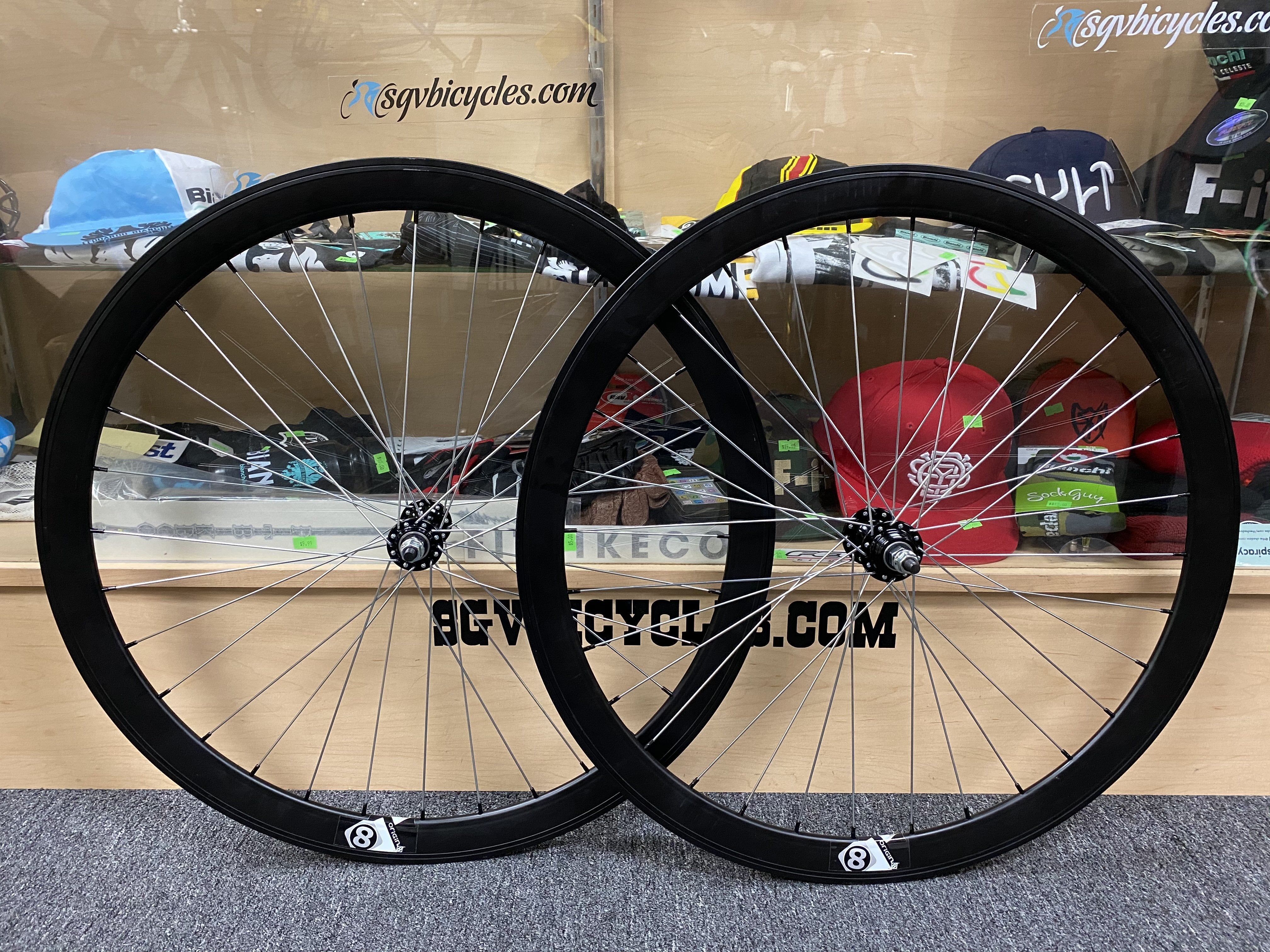  42mm Origin8 Fixed Gear Wheelset 700c W / Flip-flop hub 