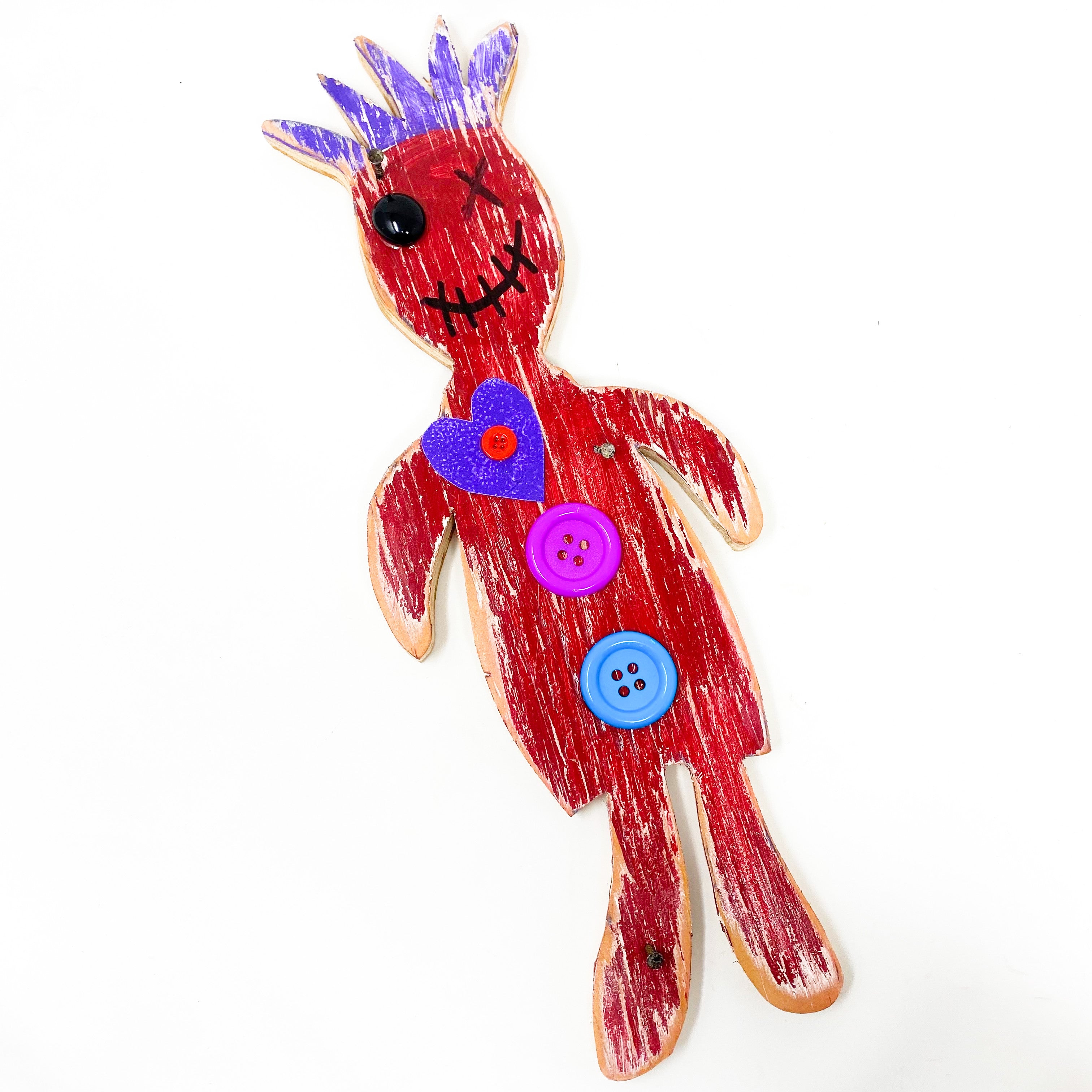 Wood VooDoo Doll