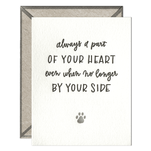 Pet Sympathy Card