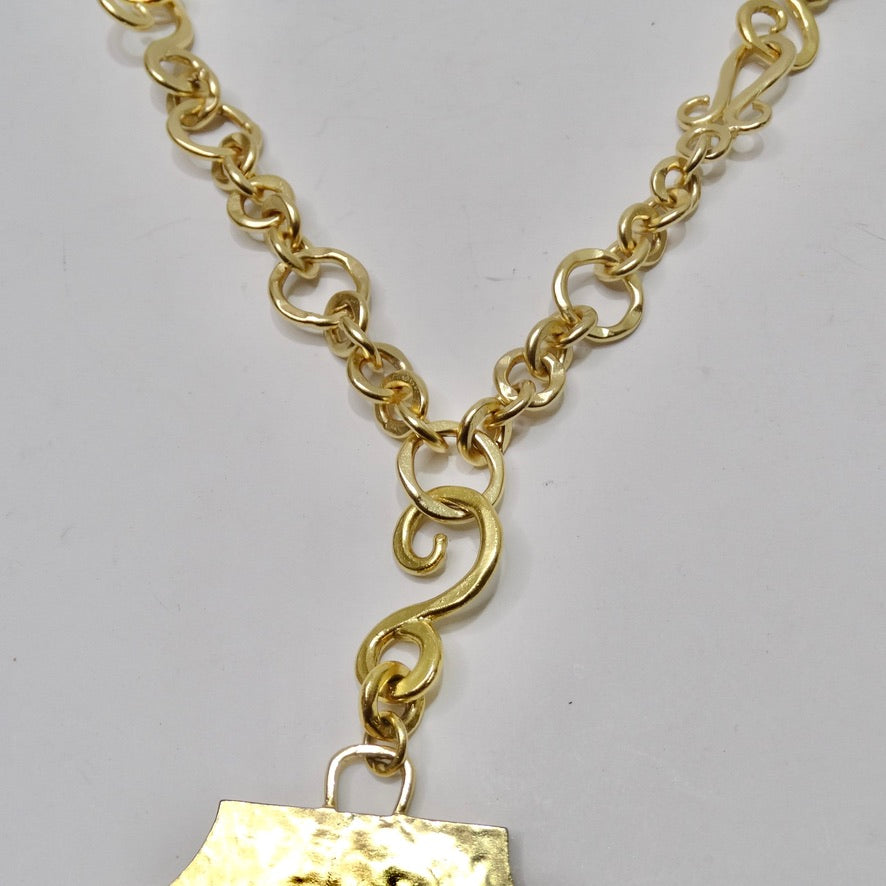 Stephanie Kantis Gold Pendent Necklace