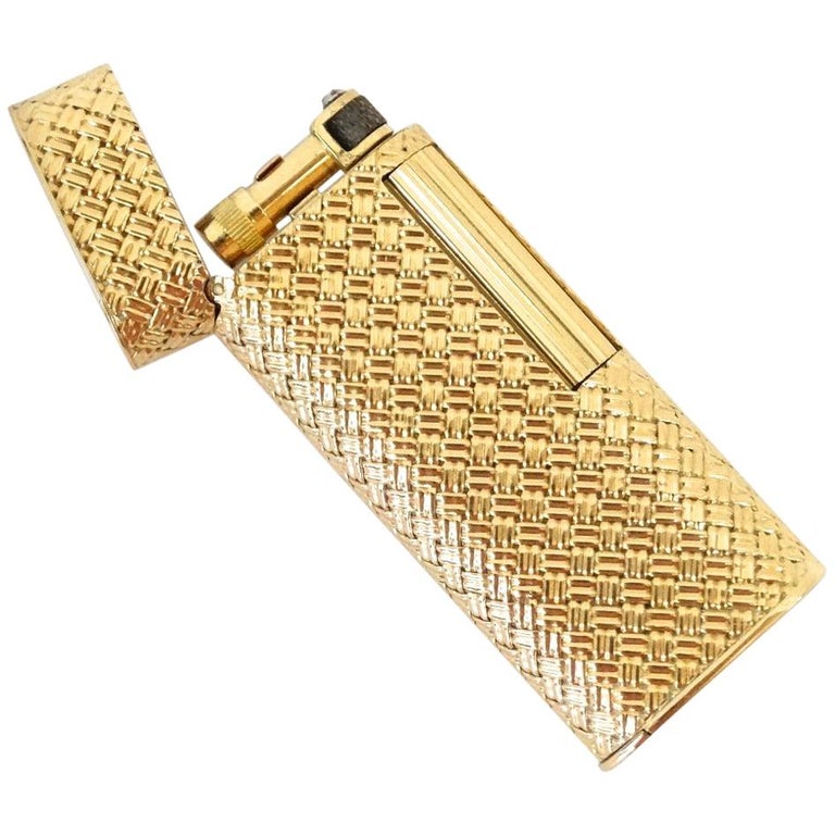 Van Cleef & Arpels 18K Gold Lighter