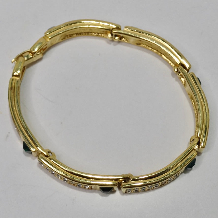 Givenchy 1990 Gold Plated Bracelet