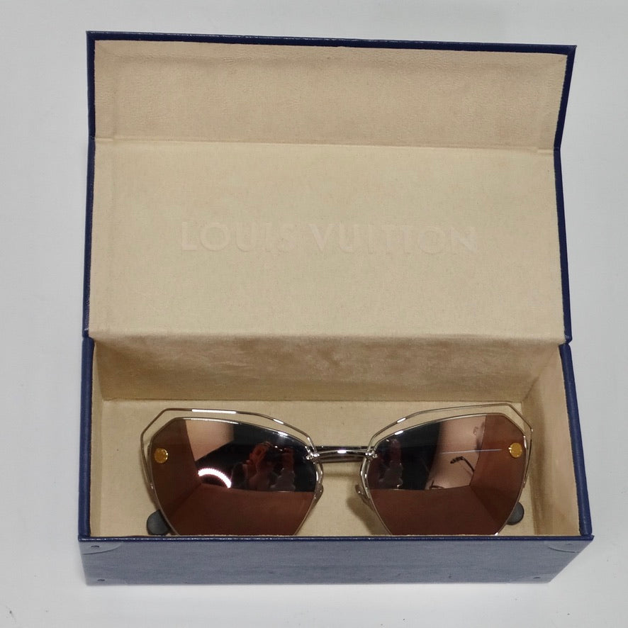 Louis Vuitton 2018 Midnight In Paris Sunglasses Pink Gold