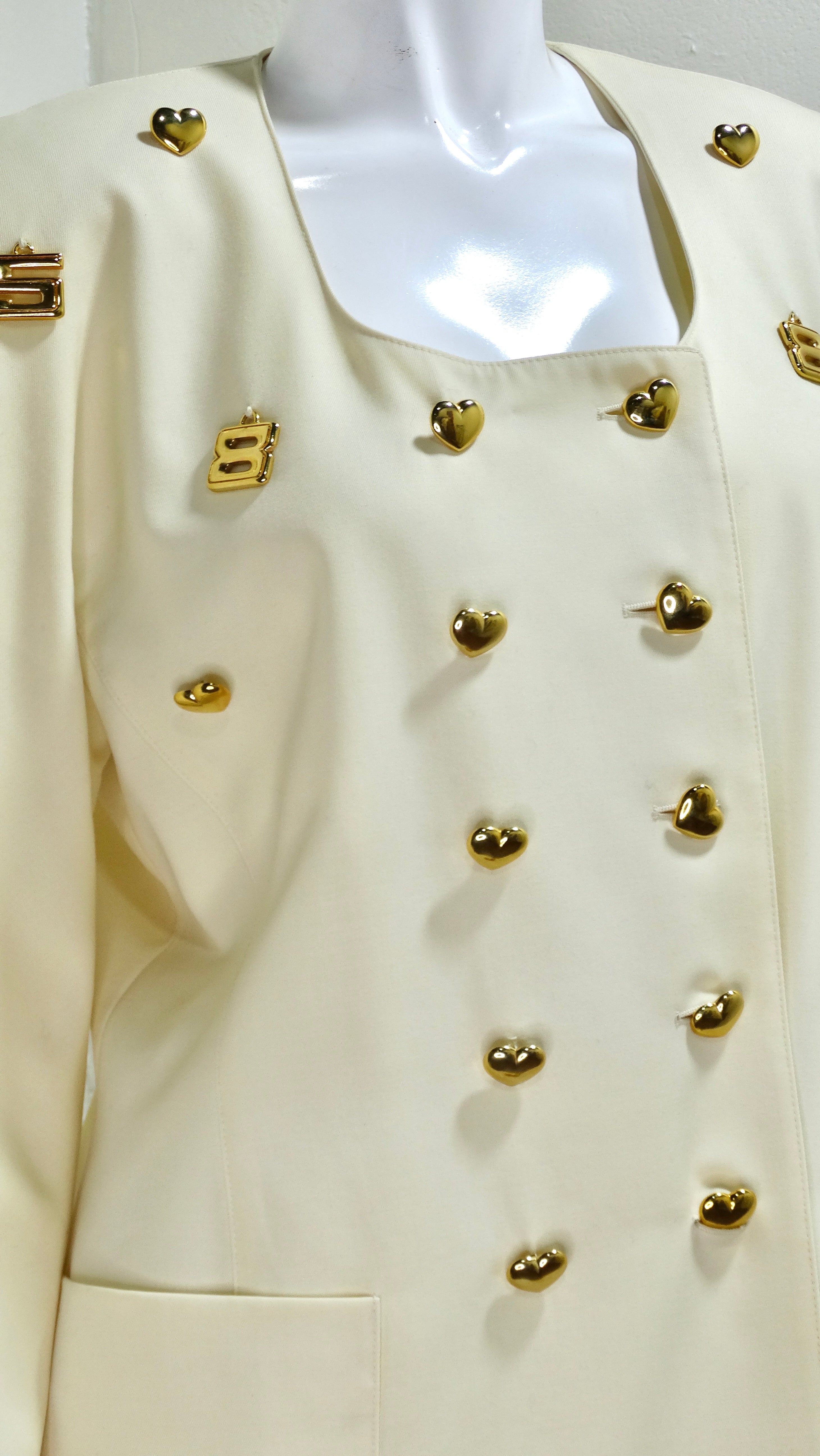 Escada Double Breasted Charm Jacket