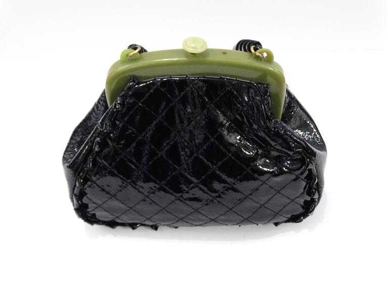 Custom Anthony Luciano Patent Enamel Handbag