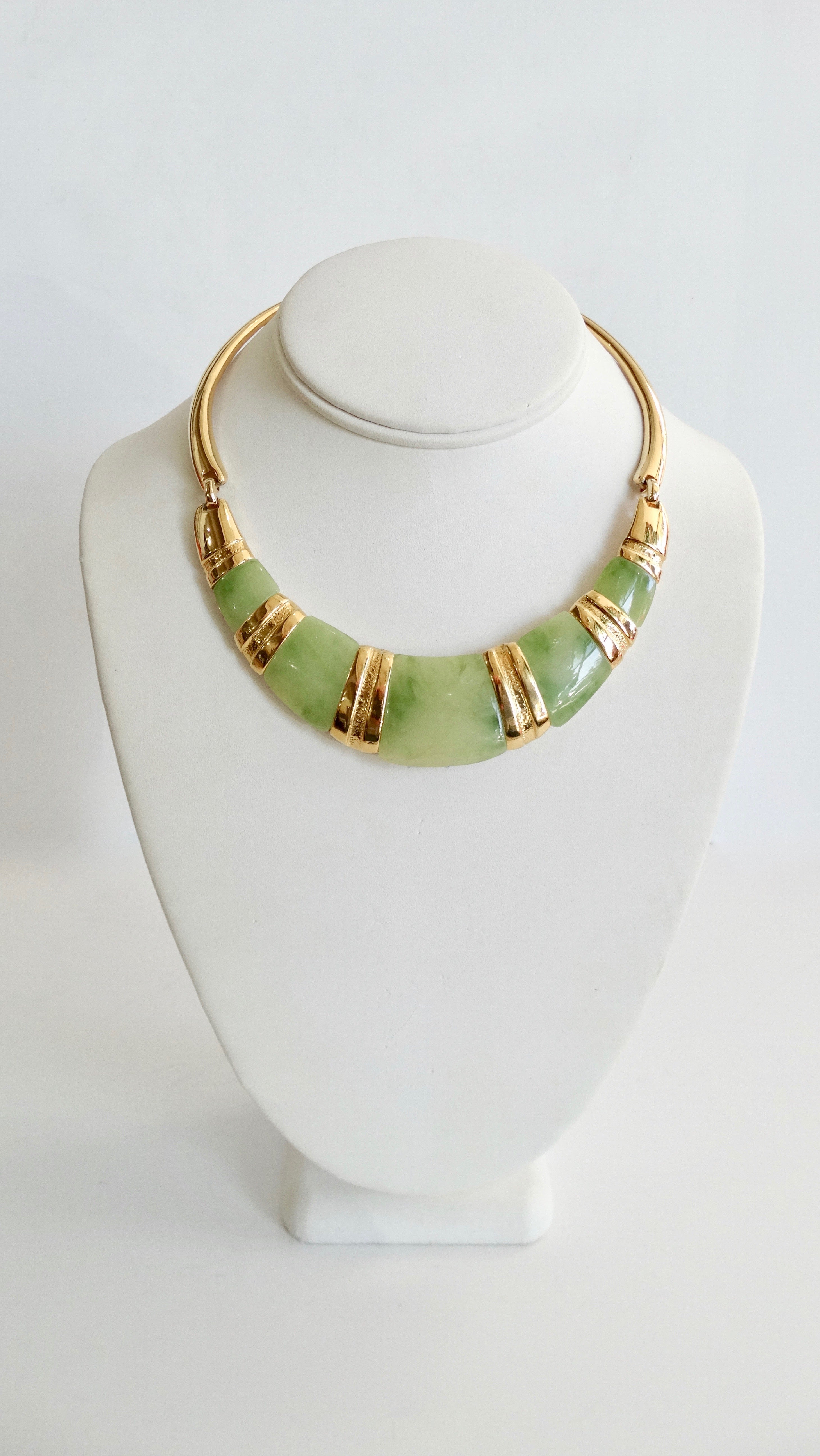 Pierre Cardin Jade Choker