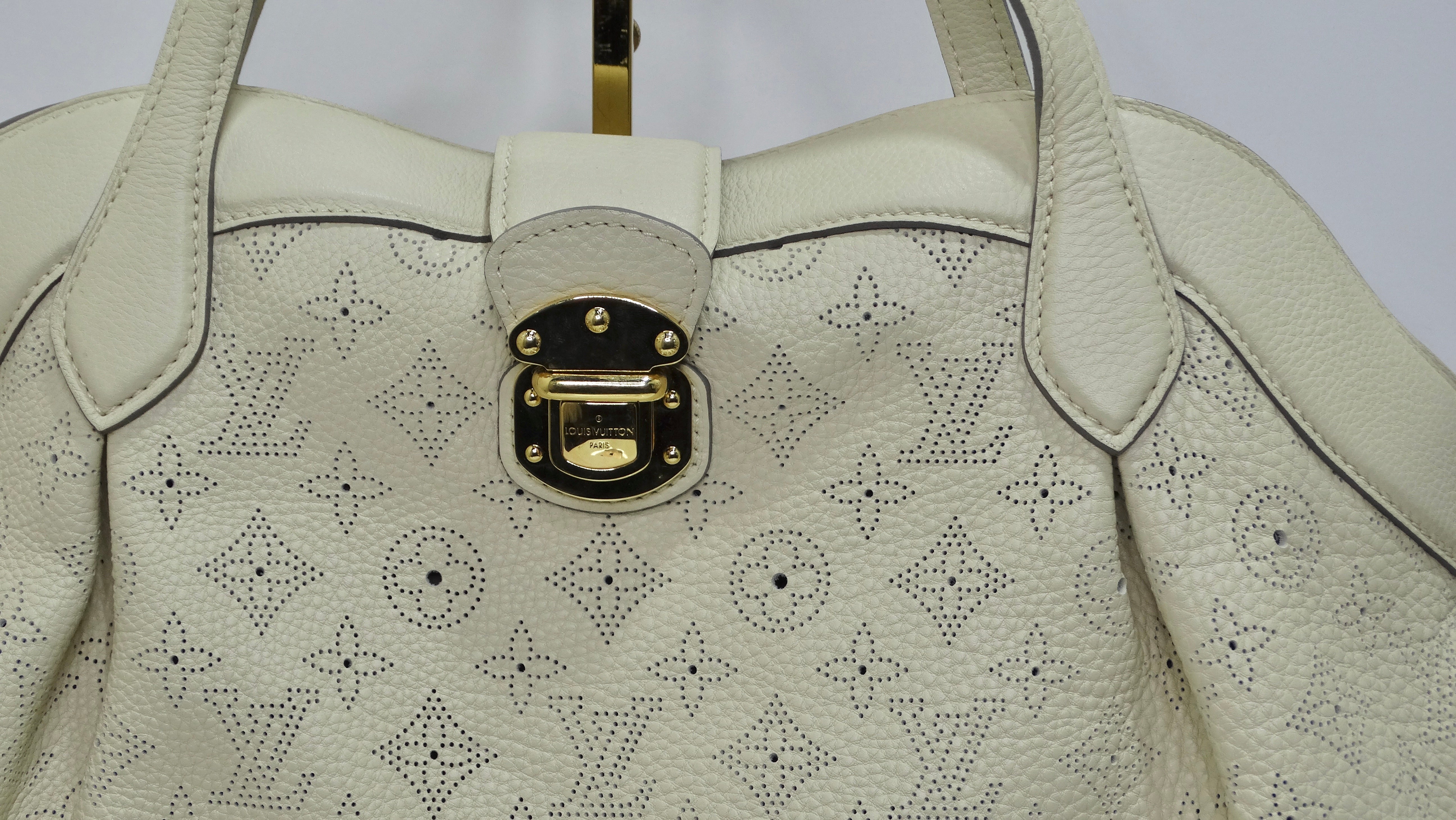 Louis Vuitton Off-White Monogram Mahina Cirrus PM Bag