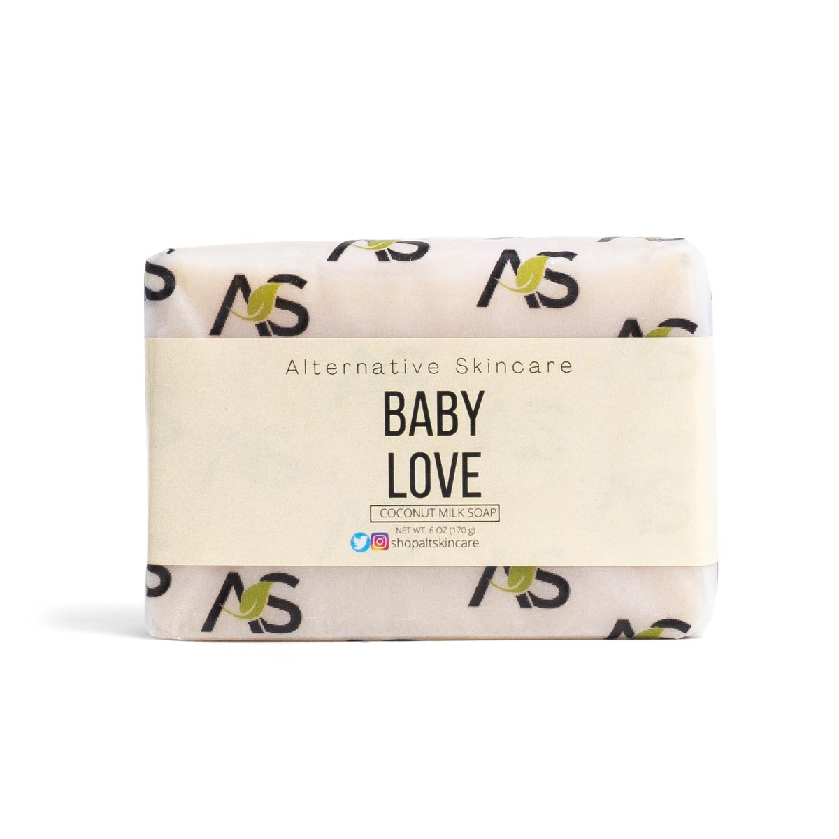 Alternative Skincare Baby Love Natural Soap, 6oz