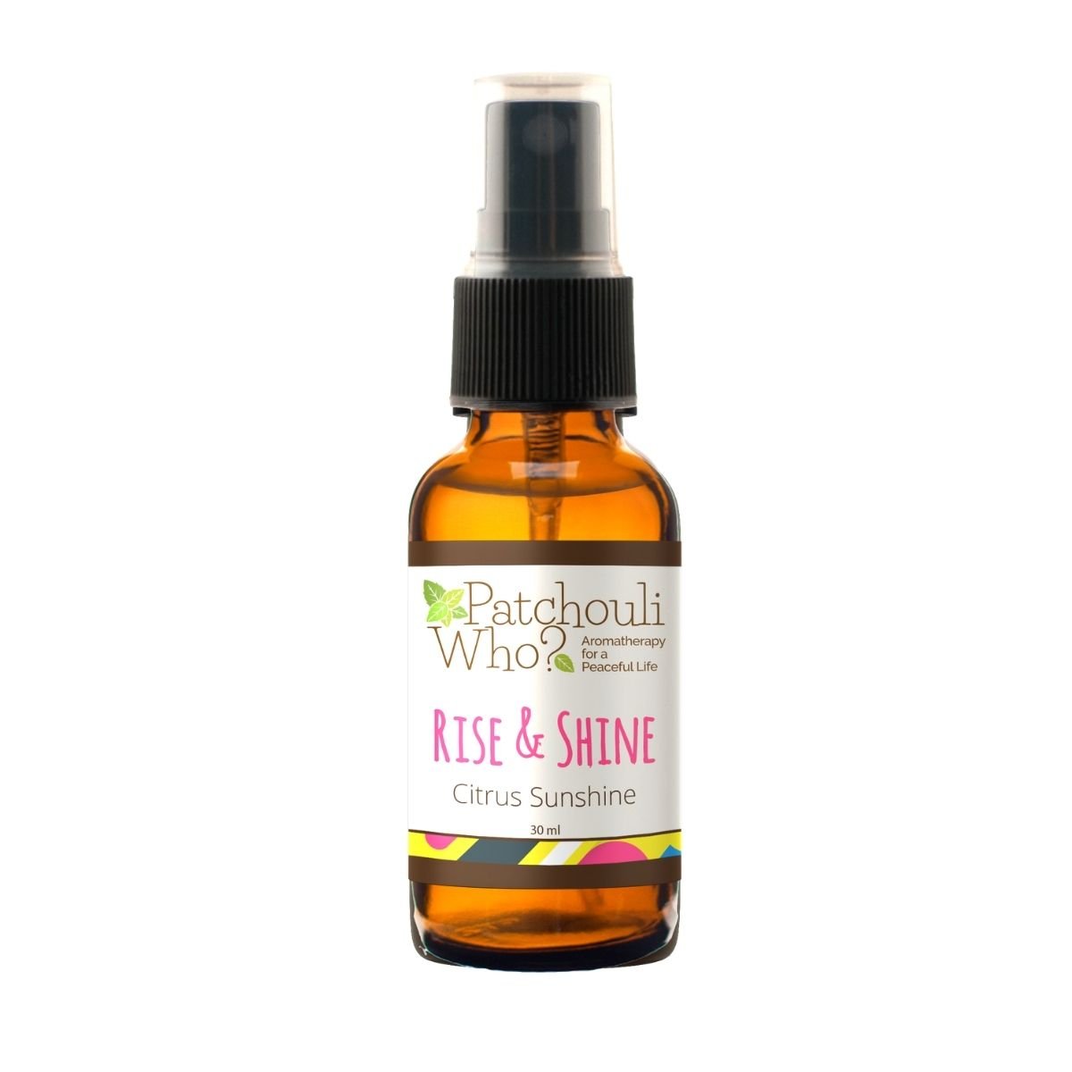 Patchouli Who? Rise & Shine Aromatherapy Perfume, 30ml