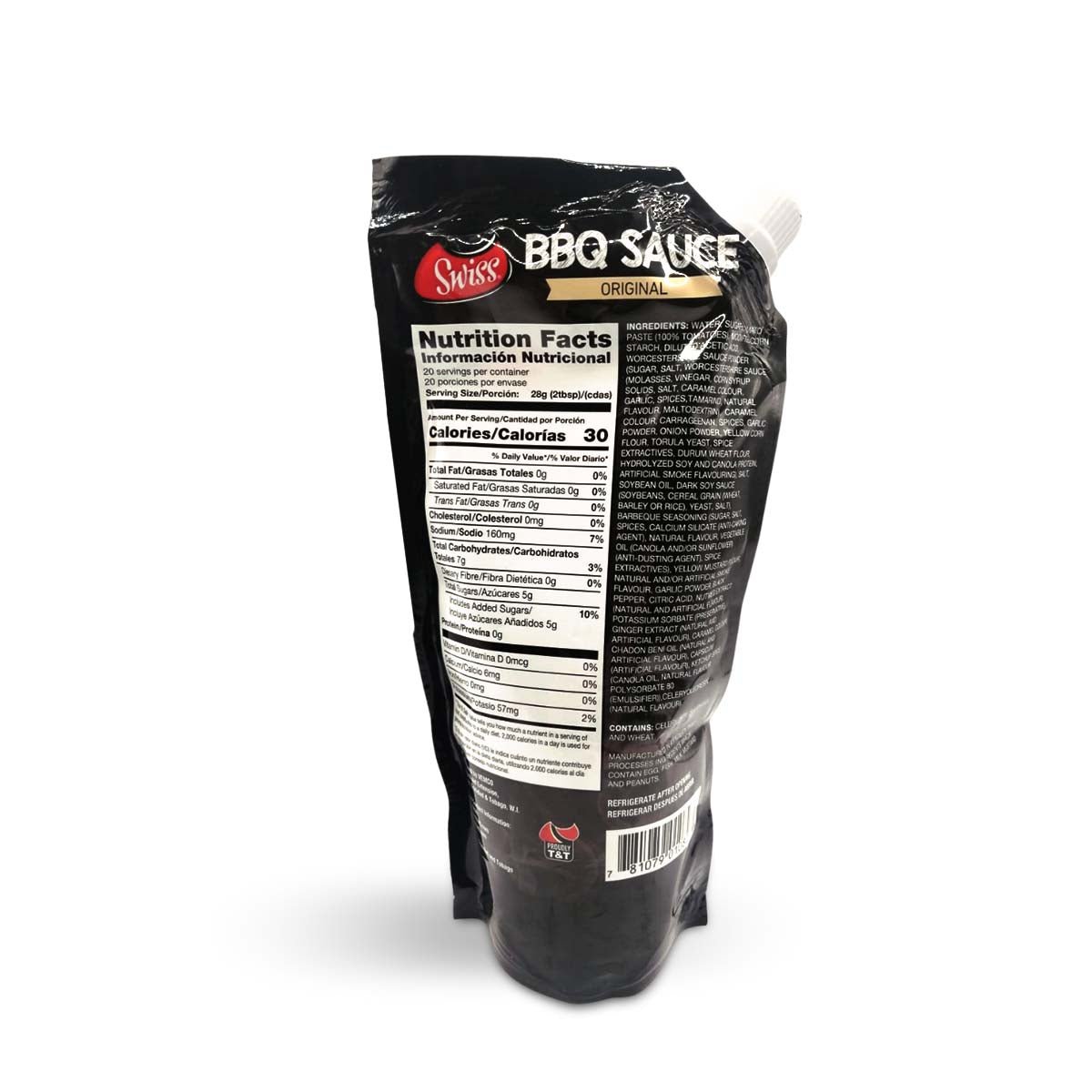 Swiss Original BBQ Sauce Spouch, 17oz (2 Pack)