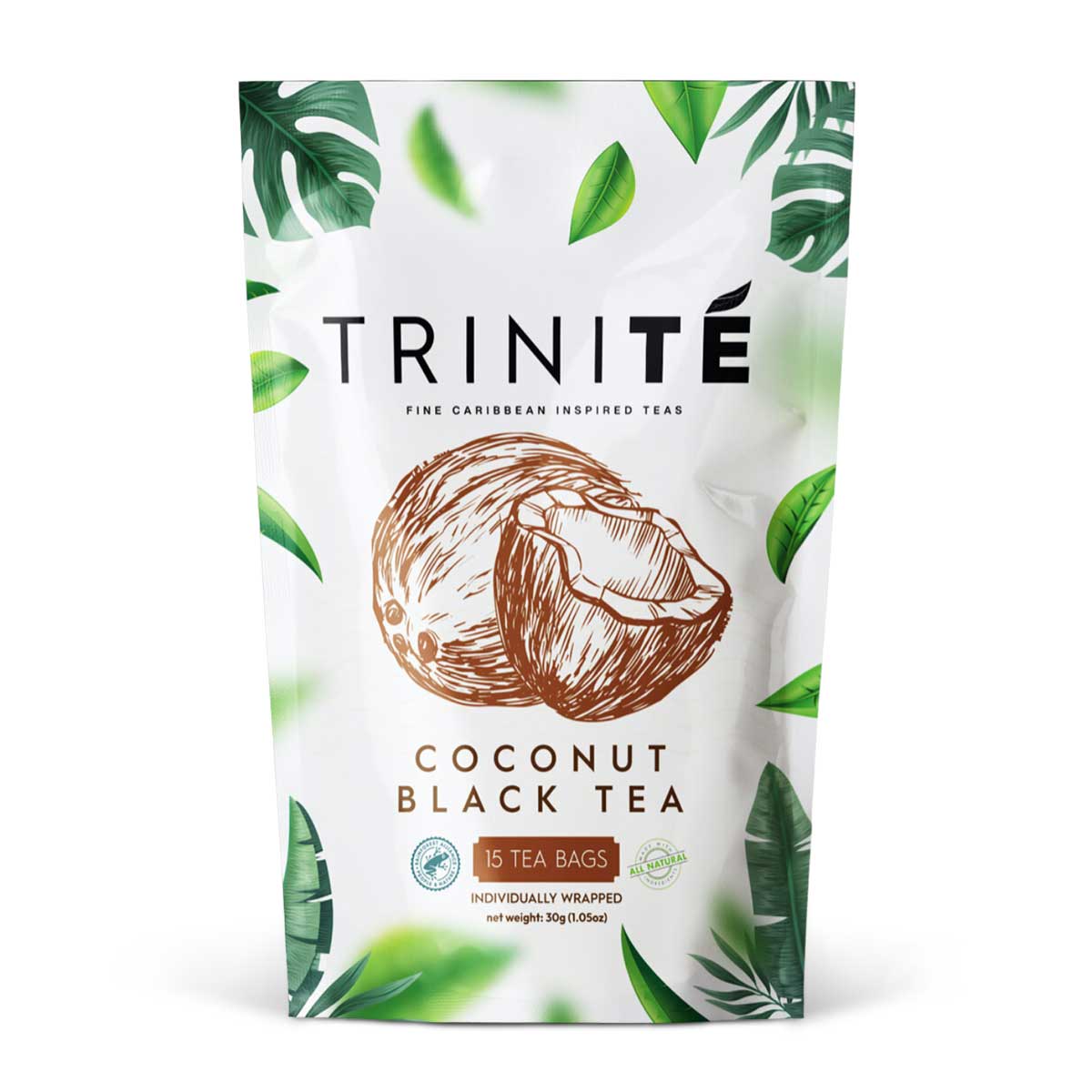 Trinite Coconut Black Tea, 1oz