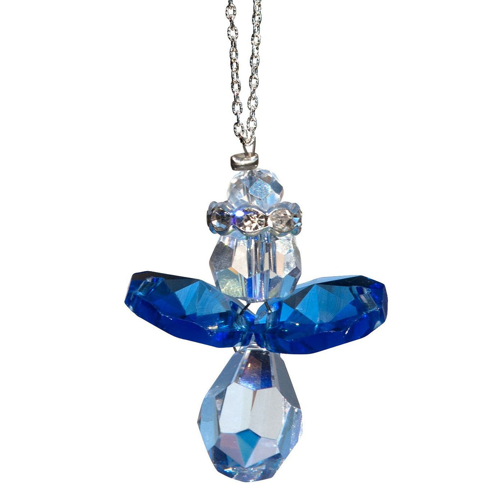 2 in crystal leaf suncatcher