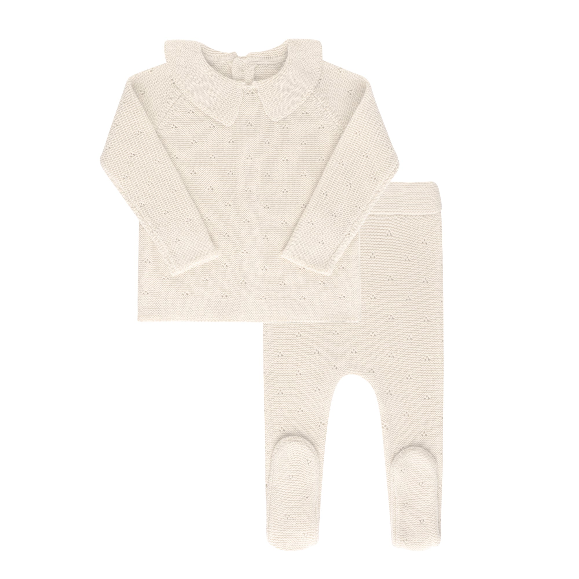 Pointelle Knit Collection - 2 Piece set