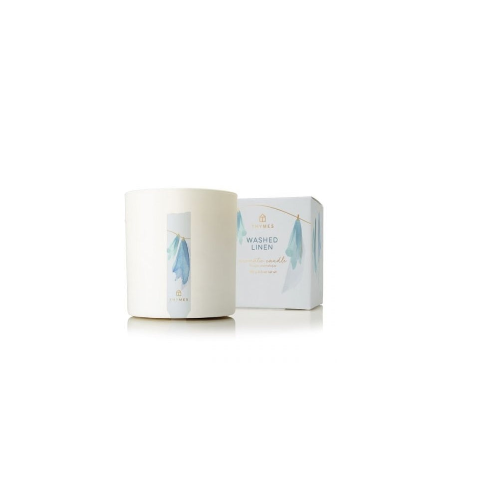 THYMES WASHED LINEN POURED CANDLE