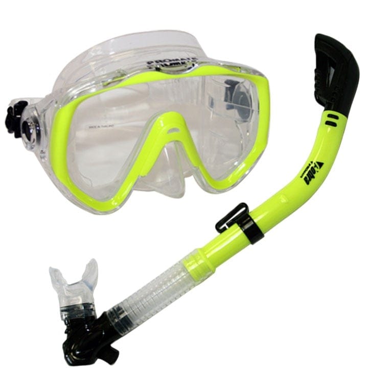Snorkeling Scuba Diving Mask Dry Snorkel Junior Gear Set - SCS0024