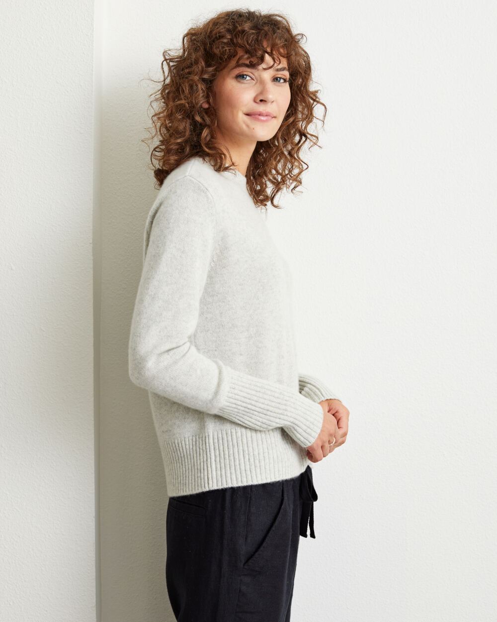 Riley Pure Cashmere Crewneck