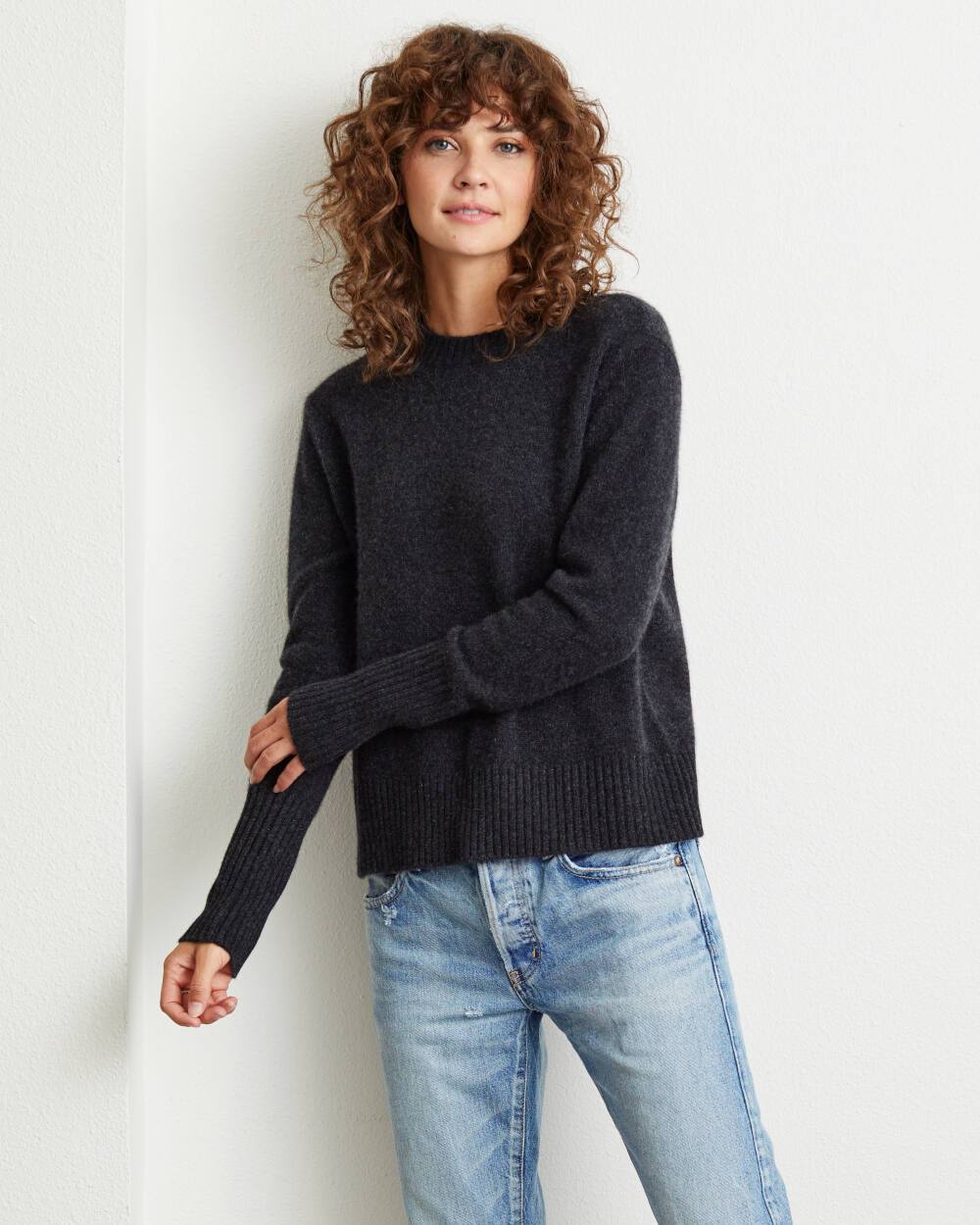 Riley Pure Cashmere Crewneck