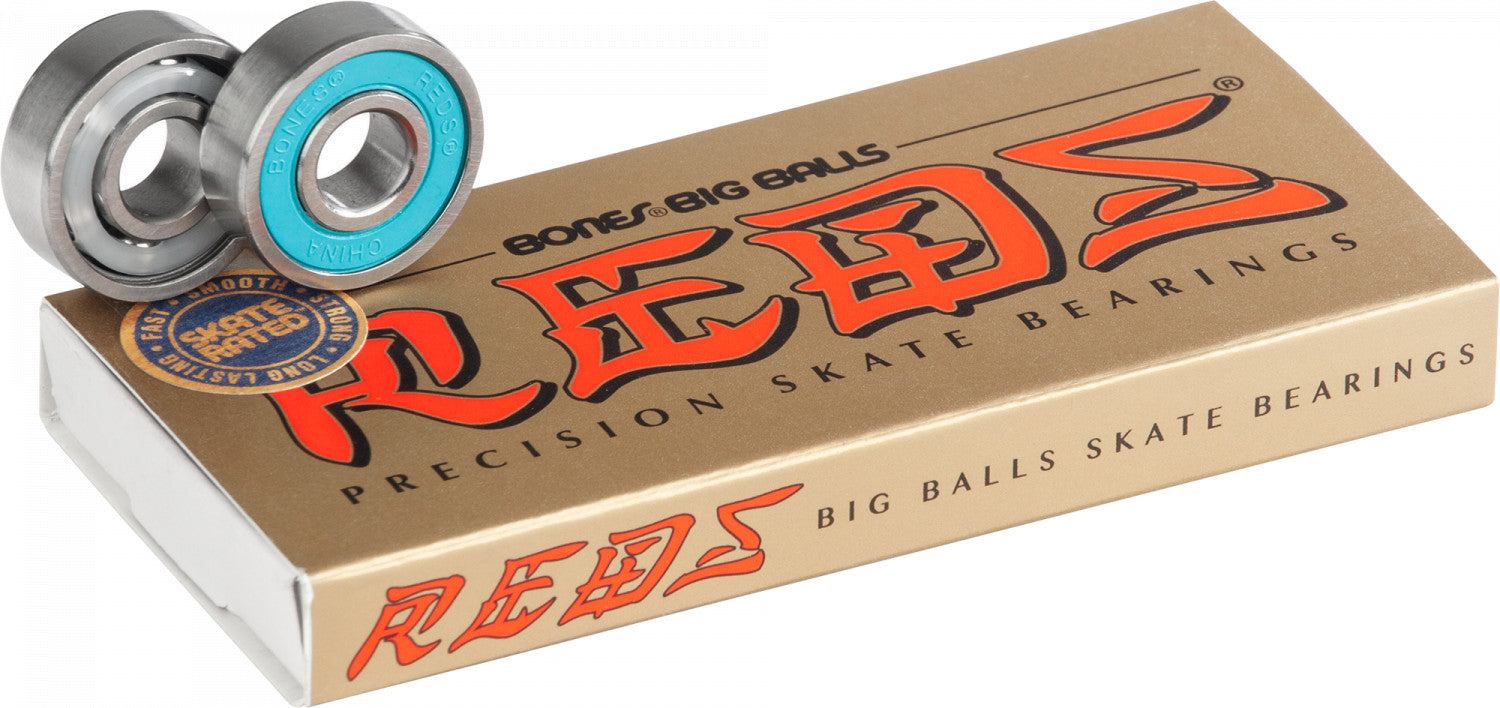 Bones? BIG BALLS? REDS? Skateboard Bearings 8 pack