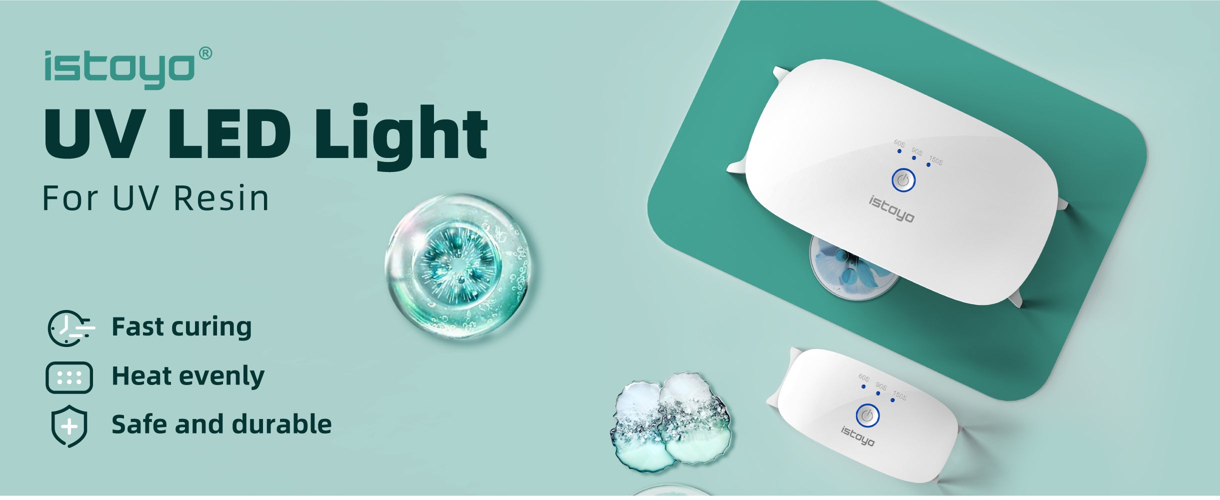 Winartton UV Light for Resin Curing, 54W UV Resin Light Lamp for Resin,  Wireless & Foldable, 3-in-1 Uses, Resin Supplies for UV Resin, Resin Molds,  Jewelry Making, DIY Craft Decor - Yahoo