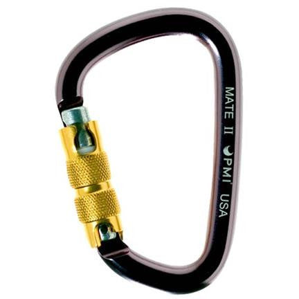 PMI Mate II HMS Triplock Aluminum Carabiner