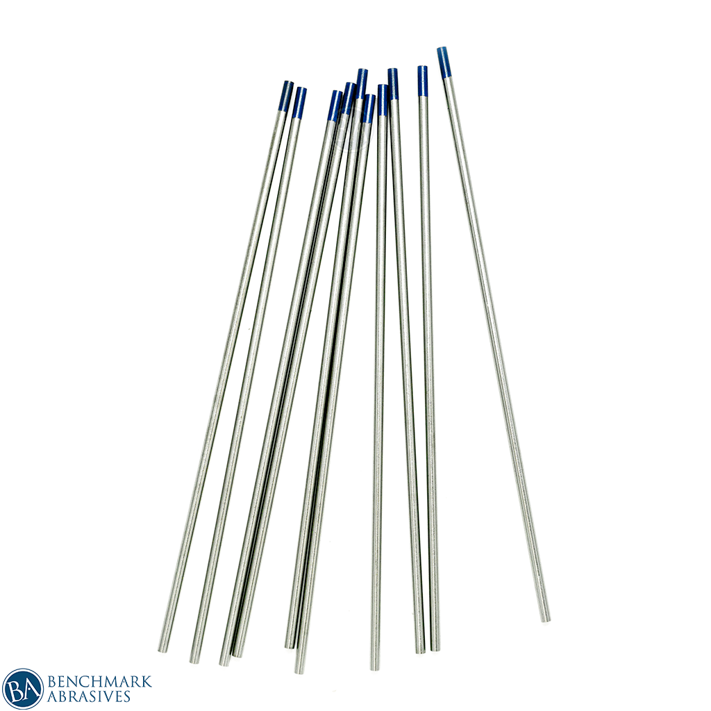 2% Lanthanated Tungsten Electrode (Blue, WL20) - 10 Pack