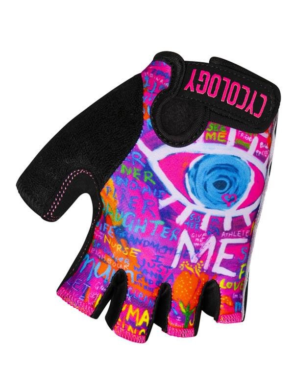 See Me Pink Cycling Gloves | Cycology USA