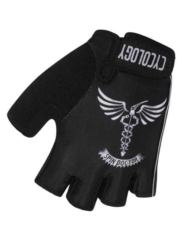 Spin Doctor Black Cycling Gloves | Cycology USA