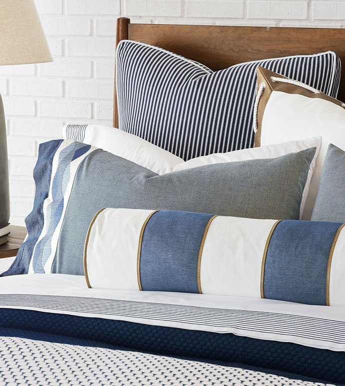 Bristol Beach Denim Coastal Bedding Set