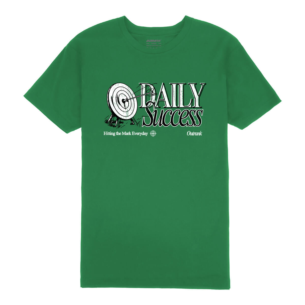 Outrank Daily Success T-shirt (Green)