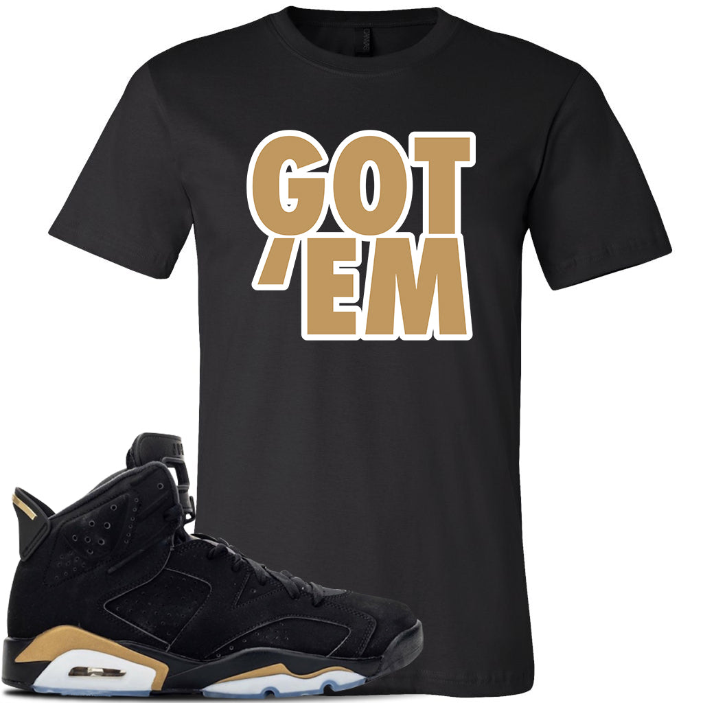 Jordan 6 DMP 2020 T Shirt | Black, Got 