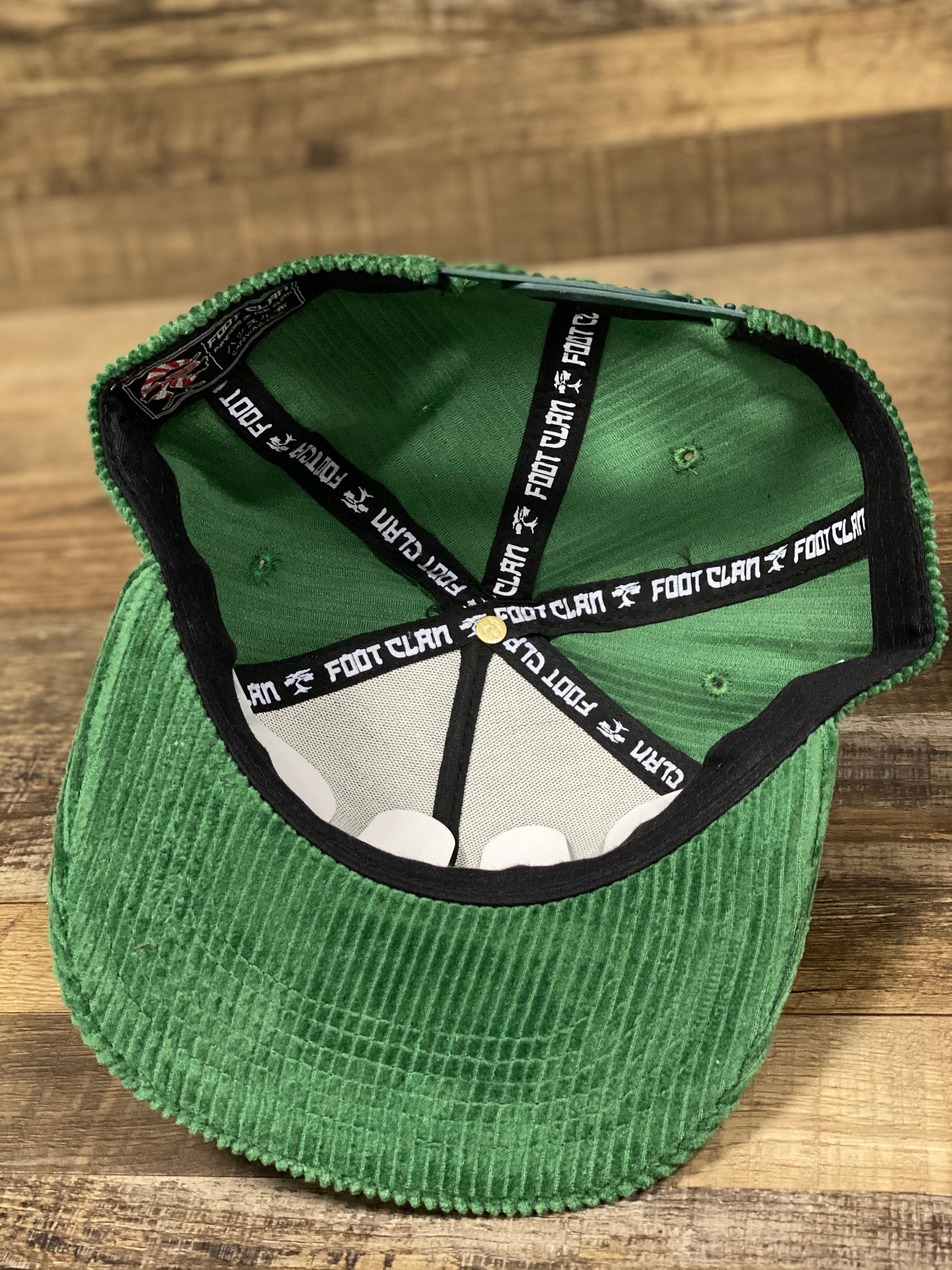 Kelly Green Corduroy Snapback | Corduroy Snapback for Embroidery ...