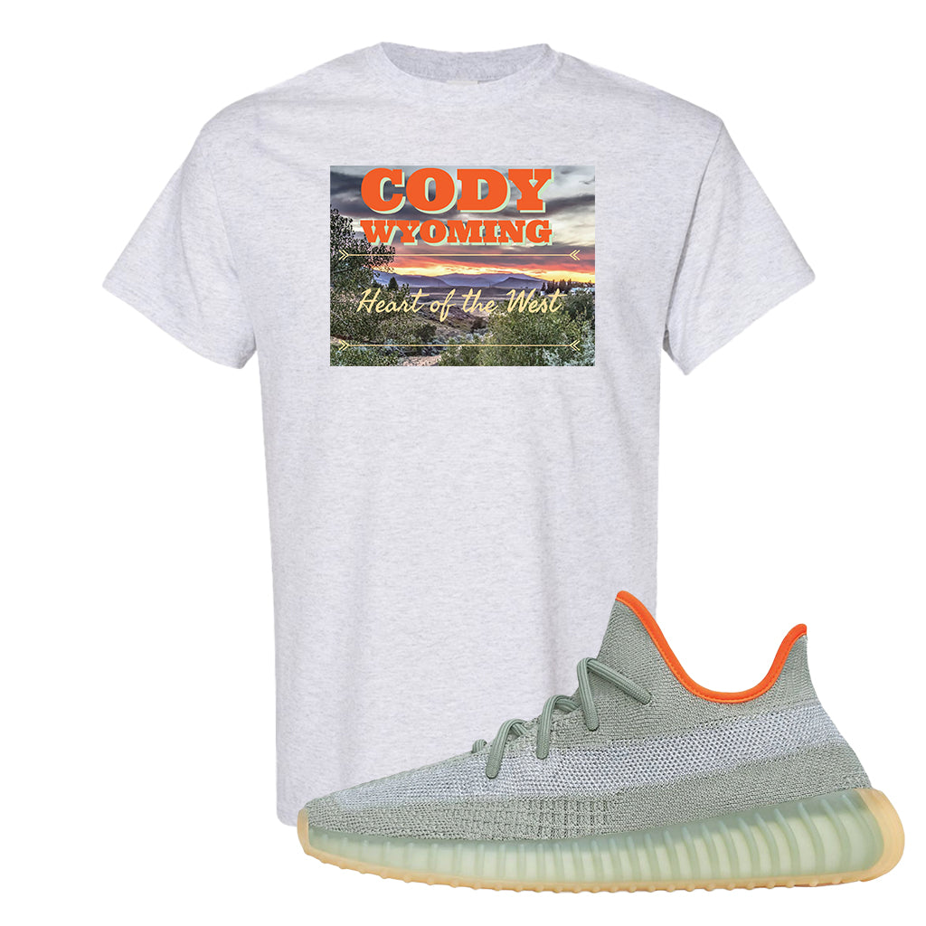 shirt to match desert sage yeezy