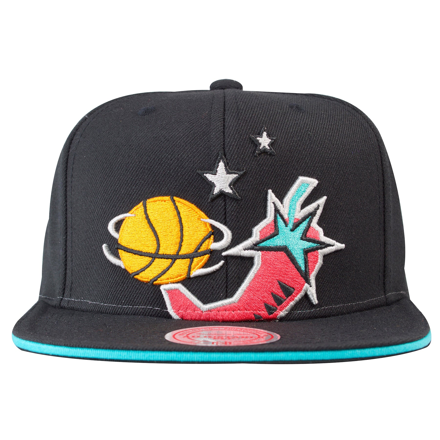 Mitchell & Ness 1996 NBA All Star Weekend Snapback Hat in Teal